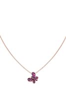 Pendente Amen Donna Farfalle in Argento Zirconia CLBURR - CLBURR